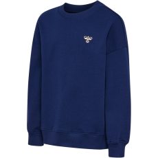  Hummel Junior Jump Boxy pamut sötétkék gyerek pulóver