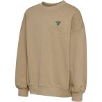 Hummel Junior Jump Boxy pamut bézs gyerek pulóver Hummel Junior Jump Boxy pamut bézs gyerek pulóver