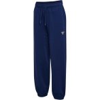    Hummel Junior Jump Boxy Elastic pamut sötétkék gyerek szabadidő nadrág