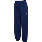   Hummel Junior Jump Boxy Elastic pamut sötétkék gyerek szabadidő nadrág