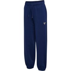  Hummel Junior Jump Boxy Elastic pamut sötétkék gyerek szabadidő nadrág