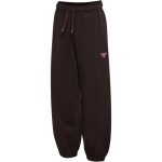   Hummel Junior Jump Boxy Elastic pamut barna gyerek szabadidő nadrág