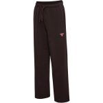 Hummel Junior Jump Boxy pamut barna gyerek szabadidőnadrág