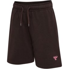 Hummel Junior Jump Boxy pamut barna gyerek szabadidú rövidnadrág