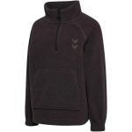 Hummel Martini  félcipzáras polár barna gyerek pulóver