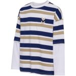   Hummel Junior Silly hosszú ujjú pamut színes gyerek póló