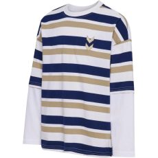 Hummel Junior Silly hosszú ujjú pamut színes gyerek póló