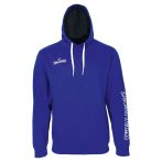 Spalding Team II pamut kapucnis kék pulóver