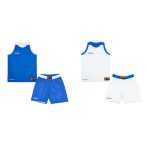 Spalding kifordítható kék/fehér gyerek kosárlabda szett