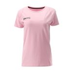 Spalding Essential pamut pink női póló
