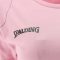 Spalding Essential pamut pink női póló