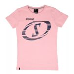 Spalding Fast pamut pink női póló