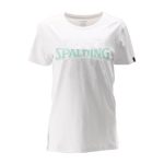 Spalding Logo fehér/zöld női póló