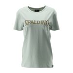 Spalding Logo világoszöld női póló