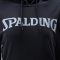 Spalding SS23 kapucnis sötétkék női pulóver