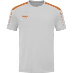 Jako Power világosszürke/neonnarancs gyerek mez