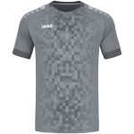  Jako Pixel sötétszürke férfi mez