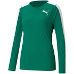 Puma Cross The Line zöld női hosszú ujjú póló