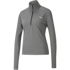 Puma Cross The Line 1/4 cipzáros szürke női felső