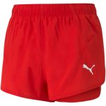 Puma Cross The Line Split piros gyerek rövidnadrág