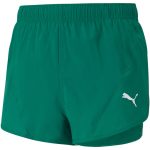 Puma Cross The Line Split zöld gyerek rövidnadrág