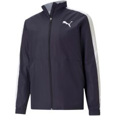 Puma Cross The Line meleg sötétkék férfi felső