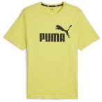 Puma Essentials Logo lime férfi póló