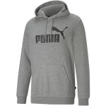  Puma Essentials Big Logo kapucnis szürke férfi pulóver