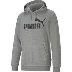  Puma Essentials Big Logo kapucnis szürke férfi pulóver
