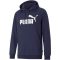 Puma Essentials Big Logo kapucnis sötétszürke férfi pulóver