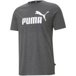 Puma Essentials Heather fekete férfi póló