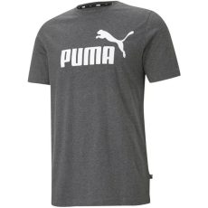 Puma Essentials Heather fekete férfi póló