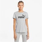 Puma Essentials Logo világosszürke női póló