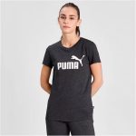 Puma  Essentials  Logo sötétszürke női póló