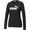 Puma Essentials Logo Crew TR fekete női pulóver