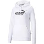 Puma Essentials Logo kapucnis fehér női pulóver