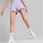 Puma Essentials 10 cm lila női szabadidő rövidnadrág