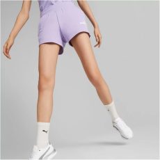  Puma Essentials 10 cm lila női szabadidő rövidnadrág
