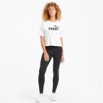 Puma Essentials Graphic feszes sötétszürke női nadrág