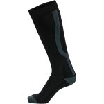 Newline Core fehér kompressziós fekete zokni