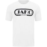 Jako Retro fehér unisex póló