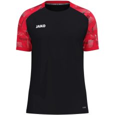 Jako Sonic fekete/piros férfi póló