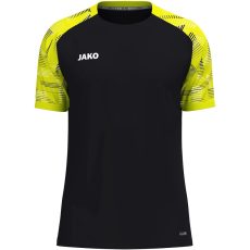 Jako Sonic fekete/sárga férfi póló