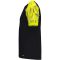 Jako Sonic fekete/sárga férfi póló