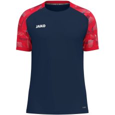 Jako Sonic sötétkék/piros férfi póló