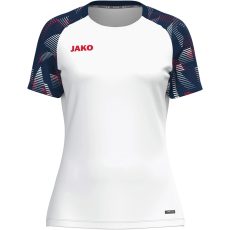 Jako Sonic fehér/sötétkék női póló