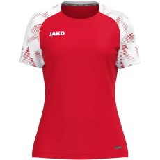 Jako Sonic piros/fehér női póló