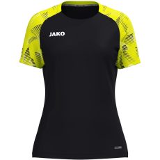 Jako Sonic fekete/sárga női póló