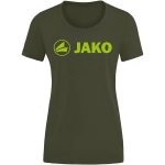 Jako Promo pamut khaki női póló