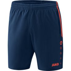 Jako Competition 2.0 sötétkék/vörös unisex rövidnadrág